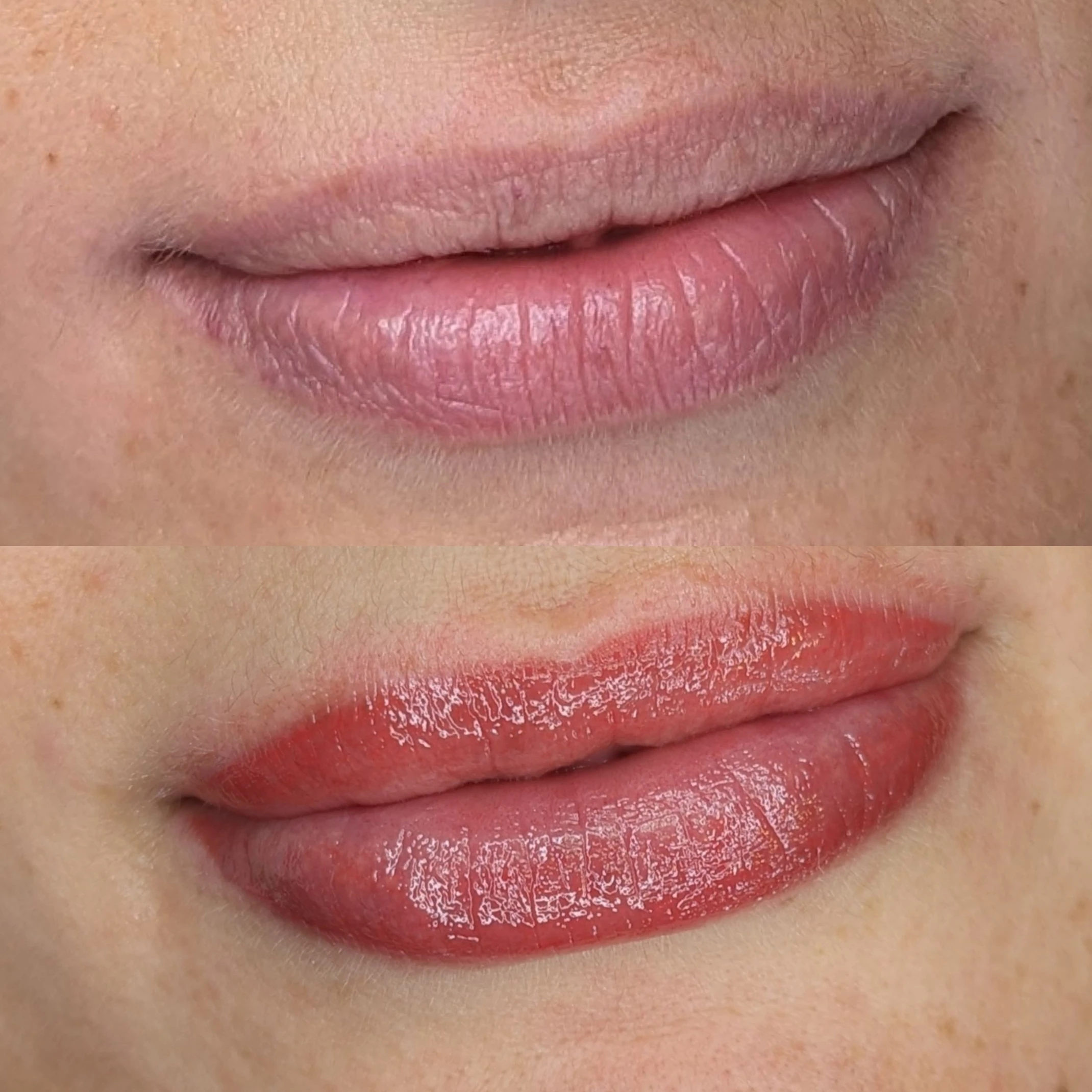 Maquillage permanent lèvres blush lips